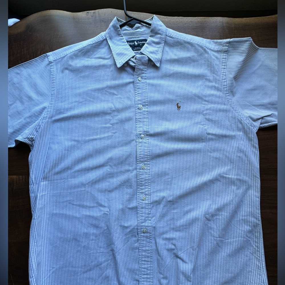 Ralph Lauren Blake Short Sleeve Button Down Shirt